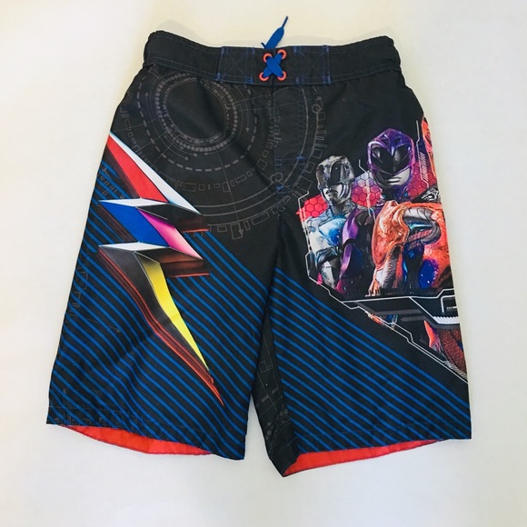 power ranger swim trunks